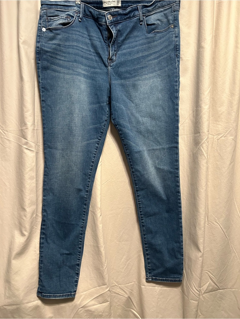 Abercrombie & Fitch Slim Skinny Mid Blue Jeans